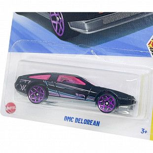 Машинка Hot Wheels Базовой коллекции DMC Delorean 36/250 (5785 HYW88) mainline 2025