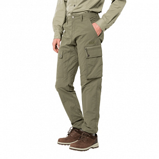 Ветрозащитные брюки мужские Jack Wolfskin Lakeside Pants M khaki