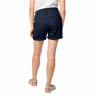 Шорты женские Jack Wolfskin Desert Shorts W midnight blue