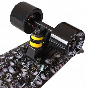 Penny board (пенни борд) Y-Scoo Fishskateboard Print 22 401G-Sc Scull