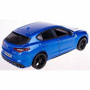 Коллекционная машина Bburago 1:24 Alfa Romeo Stelvio (18-21086) blue