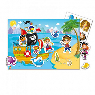 Набор для творчества Vladi Toys Мягкие наклейки VT4206-34