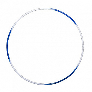 Обруч массажный №1 90 см Металл White/Blue