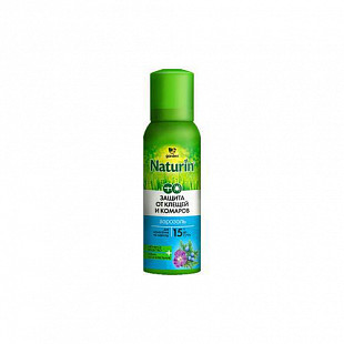 Аэрозоль от клещей и комаров Gardex Naturin 0,1 л
