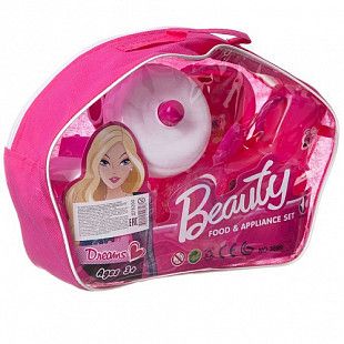 Набор посуды Shenzhen Toys в сумке 3699А pink
