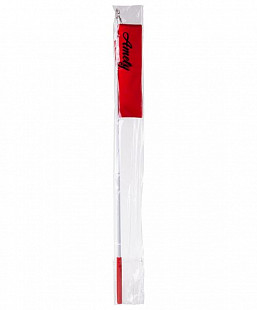 Лента для художественной гимнастики Amely 6 м с палочкой 56 см AGR-201 red