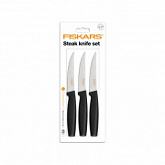 Набор ножей с зубчатым лезвием Functional Form Fiskars 3 шт black 1014280