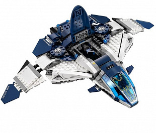 Конструктор LEGO Городская погоня на Квинджете Мстителей 76032