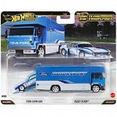 Машинка Hot Wheels Premium Team Transport Ford Capri Gr.5 & Fleet Flyer (FLF56 JHX89)