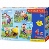 Пазл Castorland 20 maxi Три поросенка C-02399