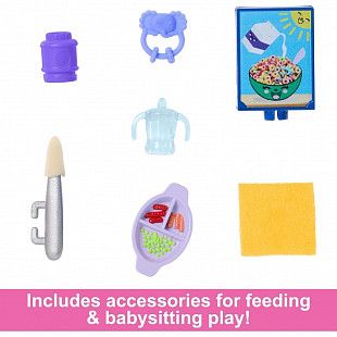 Игровой набор Barbie Няня Skipper Babysitters (FHY97 HTK34)