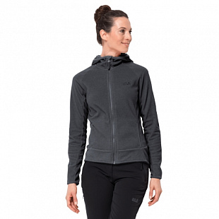 Куртка женская Jack Wolfskin Arco Jacket Women ebony stripes