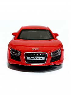 Машинка Bburago 1:43 Audi R8 (18-30000/18-30158) red