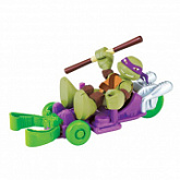 Игрушка Turtles Фигурка 6 см Донни на санях, серия Half Shell Hero 96102
