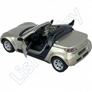 Машинка инерционная Maisto 1:31 Smart Roadster (21001) gold