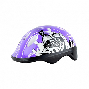 Шлем для роликовых коньков Maxcity Baby City purple