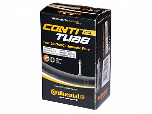 Велокамера Continental Tour 28" Hermetic Plus, 32-622/47-622, D40,данлоп 01820810000