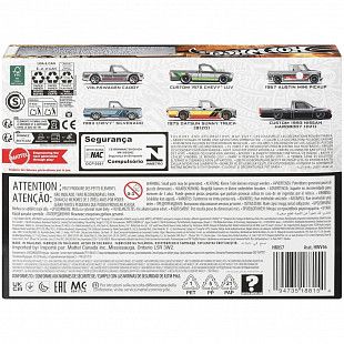 Набор машинок Hot Wheels Zamac Themed 6 шт. (HRX57 HWV46)