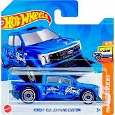 Машинка Hot Wheels Базовой коллекции Ford F-150 Lightning Custom 226/250 (5785 HKG66) mainline 2023