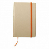 Блокнот natural/orange MO743110
