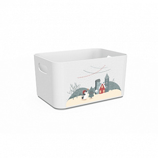 Корзина Berossi Christmas 2,4 л snow white АС53001000