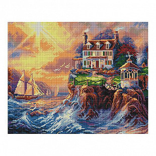 Алмазная живопись Picasso "Свет сквозь тучи" PD4050048