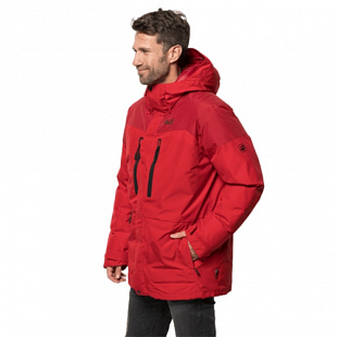 Куртка мужская Jack Wolfskin North Ice Parka M red lacquer