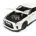 Машинка Bburago 1:24 Nissan GT-R (18-21082) white