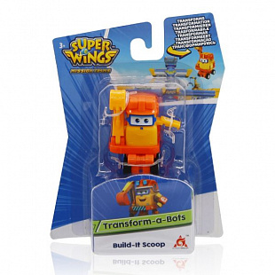 Мини-трансформер Super Wings Команда Строителей Скуп EU730013