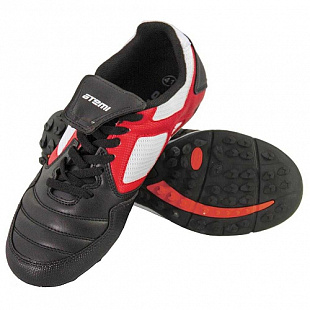 Бутсы футбольные Atemi TURF black/white/red SD730A 