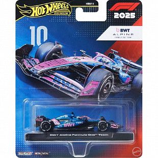 Машинка Hot Wheels Premium BWT Alpine Formula One Team (HRV11 JKD82)