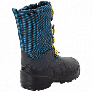 Сапоги детские Jack Wolfskin Iceland Texapore High K blue / lime