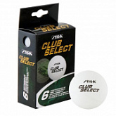 Мячи для настольного тенниса Stiga Club Select white 512006
