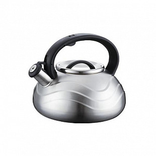 Чайник из нержавеющей стали Peterhof со свистком PH-15649 3л