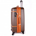 Чемодан малый Polar 20" 2-ой Р1130 brown