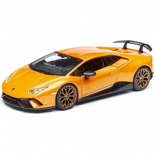Коллекционная машина Bburago 1:24 Lamborghini Huracan (18-21092) yellow