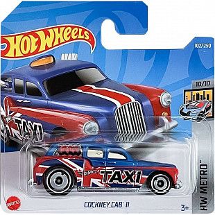 Машинка Hot Wheels Базовой коллекции Cockney Cab II 102/250 (5785 HCW55) mainline 2022