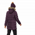 Пальто женское Jack Wolfskin Baffin Island Coat aubergine