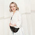 Поясная сумка женская Ors Oro OPS-0158 black