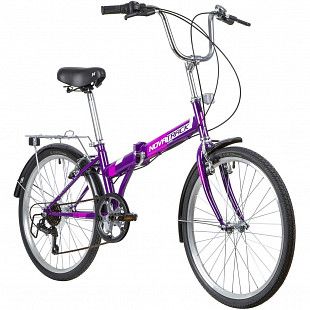 Велосипед NOVATRACK TG-24 24"  фиолетовый (2021)