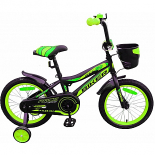 Велосипед Favorit Biker 16" (2019) Black/Green BIK-16GN