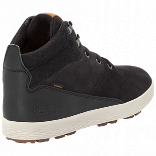 Ботинки мужские Jack Wolfskin Auckland Wt Texapore Mid M black / beige