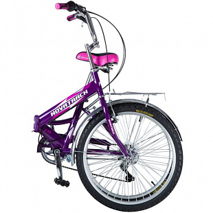 Велосипед Novatrack FS-24 24" (2018) Violet 24FFS6SV.VL8