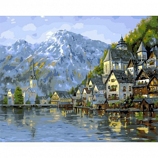 Картина по номерам Picasso У подножия гор PC4050142