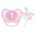 Пустышка Canpol babies Little Cutie Силиконовая Ортодонтическая 6-18 мес. (23/266) pink