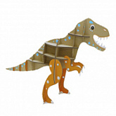 Набор игровой из картона Картонный папа Домашний динозавр: Тираннозавр крафт