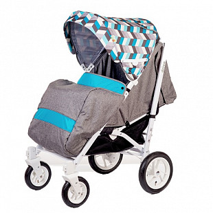 Коляска BabyHit Drive blue/gray