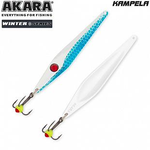 Блесна зимняя Akara Ice Kampela 75 1-Sil/Sil AI-KAM-75-1-SIL/SIL