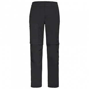 Брюки с молнией мужские Jack Wolfskin Overland Zip Away M black