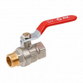 Кран шаровый Av Engineering 1/2" наружная - внутренняя, ручка PN40 AVE091012